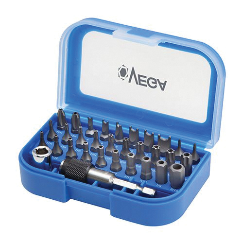 Vega 32 Piece Driver Bit Sets - Tamper Bits